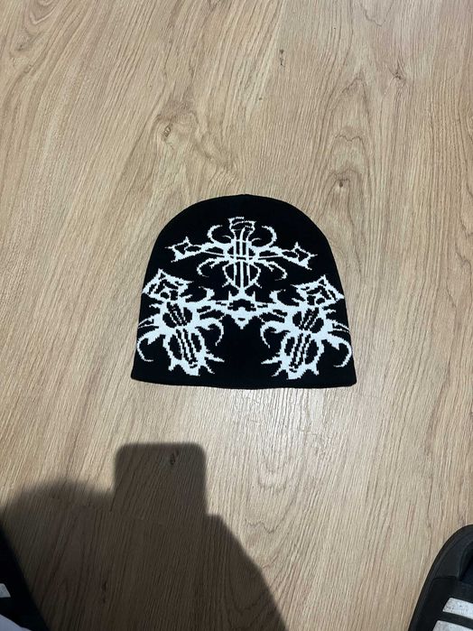 beanie chrome hearts style vintage y2k