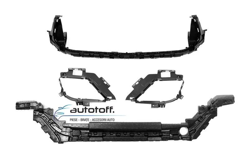 Pachet exterior compatibil Mercedes GLE W167 SUV (19-23) GLE63 Black Design