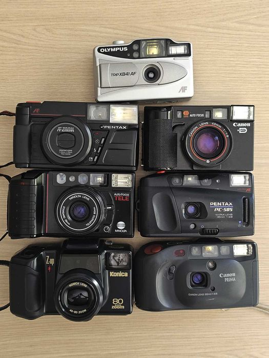 Фотоапарати за колекция, ремонт или части