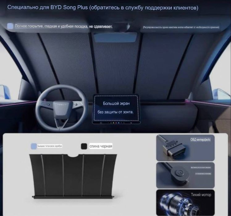 Автоматическая шторка для авто