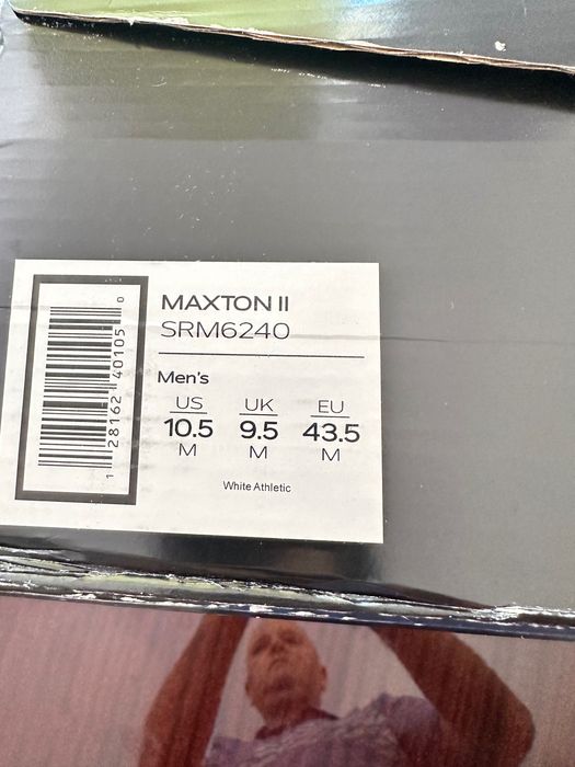 Обувки SR Safety  antisliр черни и бели ресторант кухня номер 43