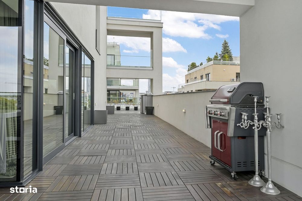 Penthouse Duplex | One Herastrau Plaza | Terase spectaculoase