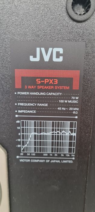 Тонколони JVC S-PX3 - 70-100W - 8 ома