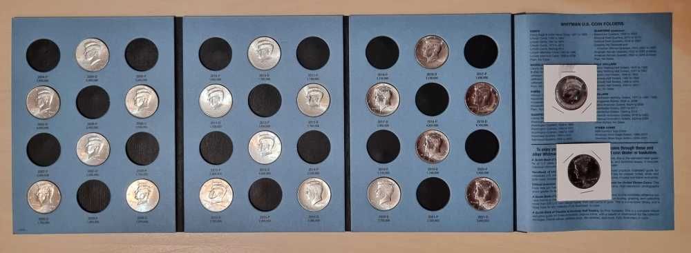 50 centi (half dollar) USA - SUA 1964 D - 2023 D