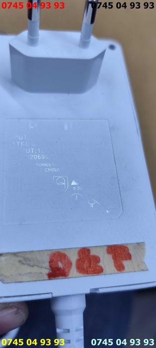 alimentator incarcator philips DEFECT pentru epilator 19.5v 3.33A