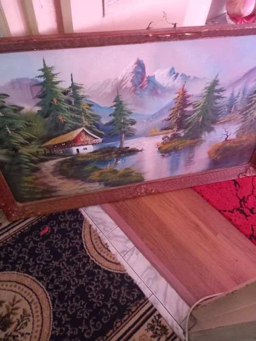 Vand urgent tablou pictat  pe panza