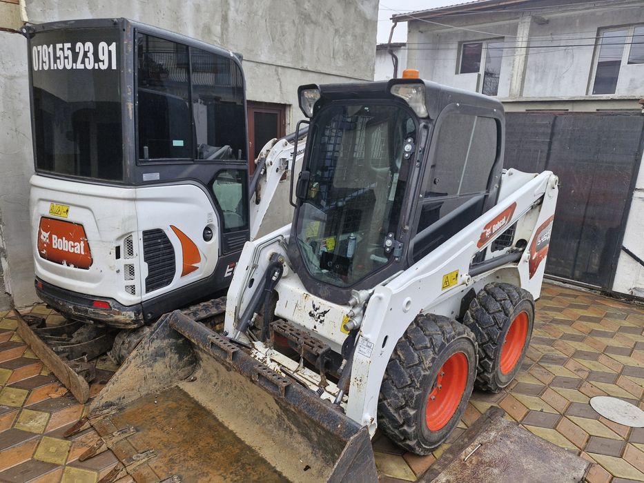 Miniexcavator & Miniincarcator bobcat - Sapaturi  fundatii- Utilitati