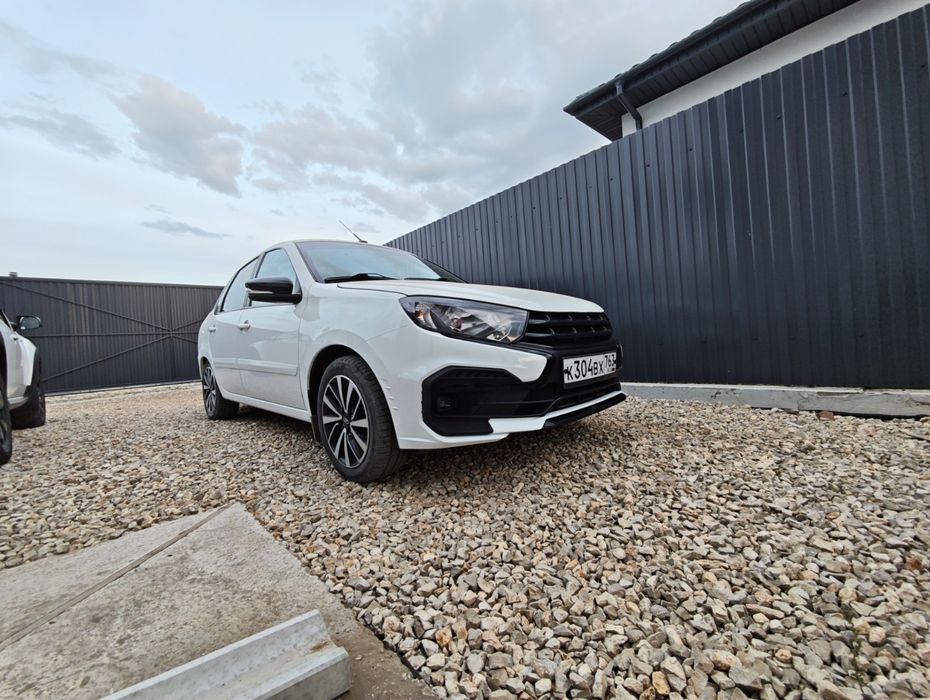 Бампер Лада Гранта, бампер Granta FL, Lada Granta Drive Active, гранта