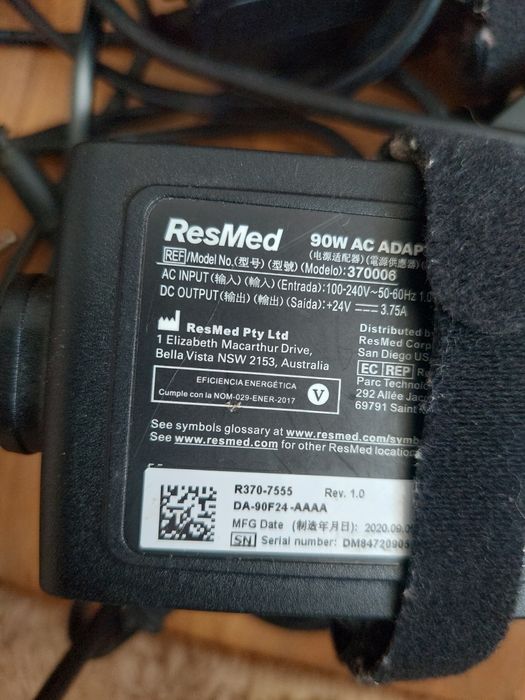 Alimentator,alimentatoare pentru Resmed, 24v cu 3,75a,putere 90w