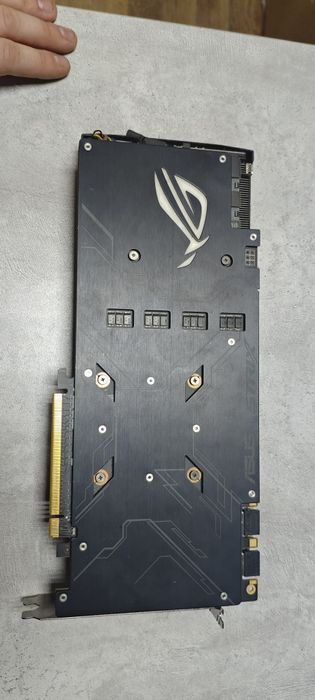 Видеокарта asus strix rog gtx1080 8gb