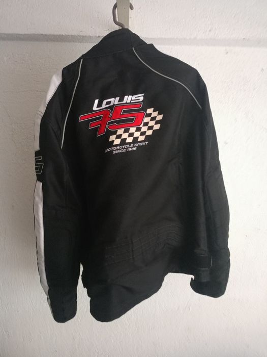 Два броя къси текстилни мото якета spyke /54 номер/ L/ XL с протектори