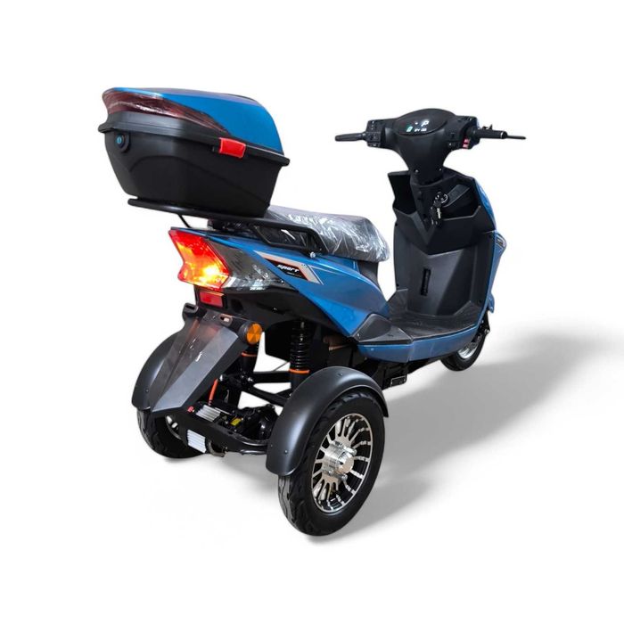 Електрически скутер-триколка Electric Sport 2000W - Синя
