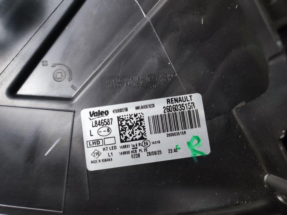 Far stanga Dacia Duster 3 2024 2025 2026 original