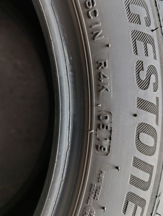 Două anvelope de vara 225 50 18 Bridgestone Turanza T001 dot 2019