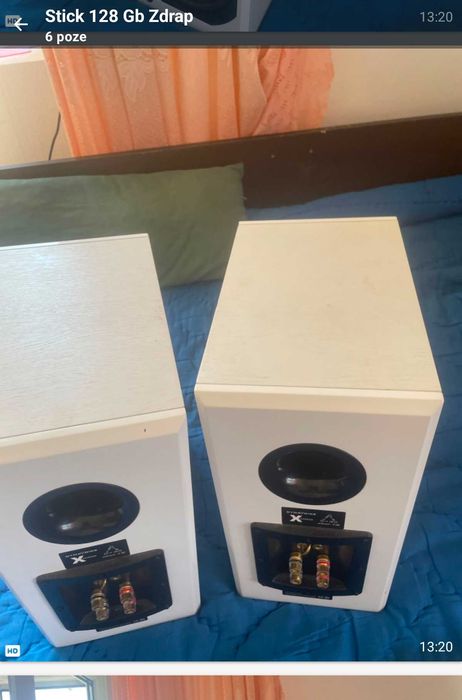 Boxe de raft Dynavoice Definition DM-6 de culoare albă