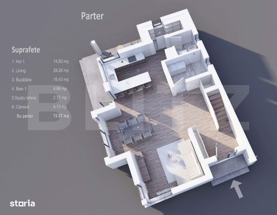 Casa individuala, 138 mp, zona Orizont