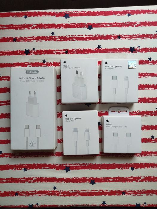 Быстрые зарядки type-c и айфон