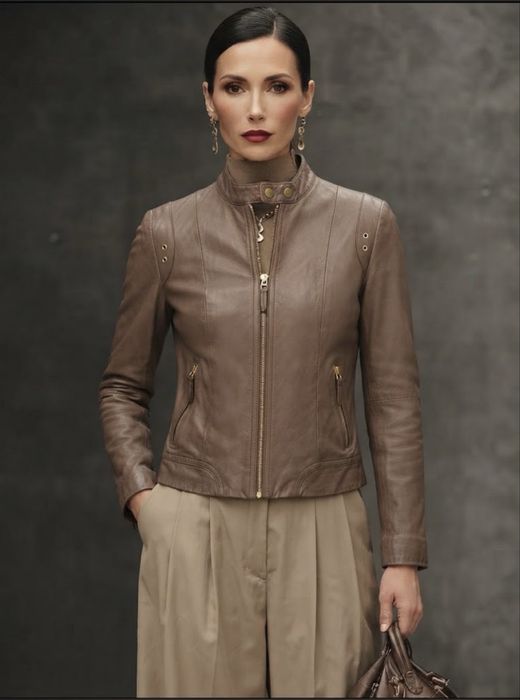 Massimo Dutti кожено  яке