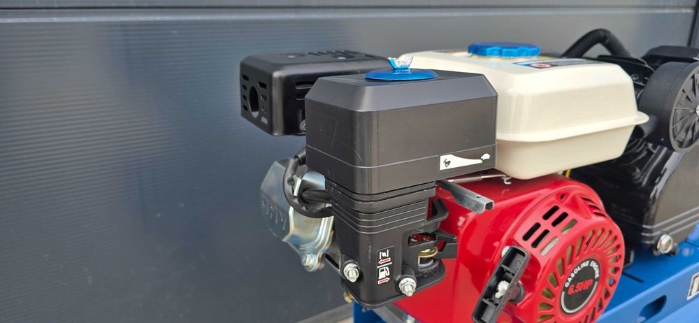 2026 Бензинов компресор за въздух 80 литра 6.5Hp,8 бара 250 л. мин TACH