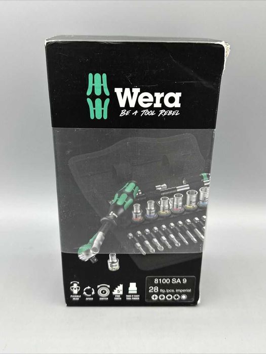 Set WERA 8100 SA9 Zyklop si WERA KK400,sigilat