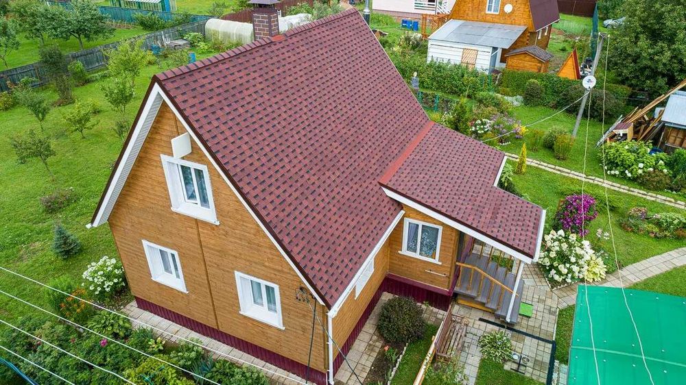 Кровля Гибкая черепица Технониколь крыша