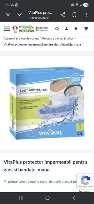 Protecție gips duș