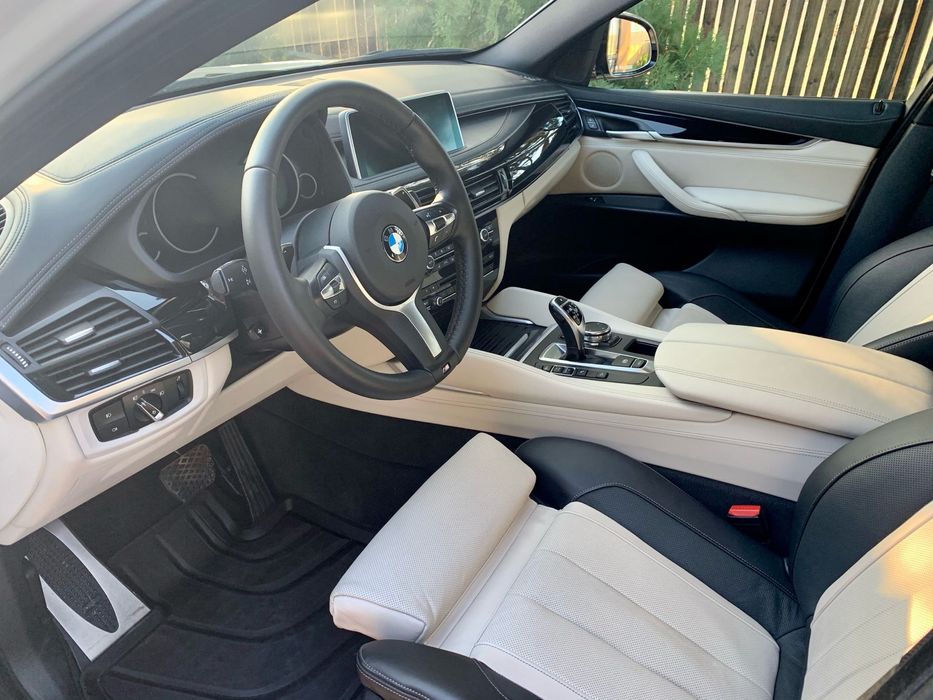 Bmw X6 Model 2016 M 5.0 xd 381 cp 165.000 km reali,Trapa , alb perlat