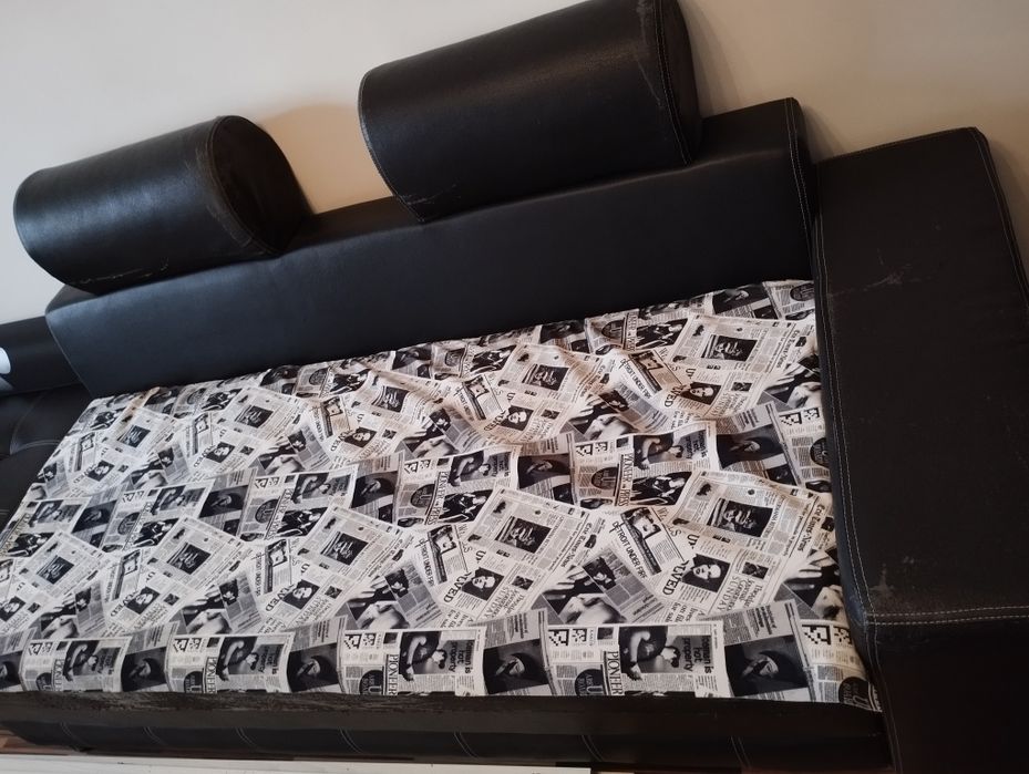 Canapea modulară + taburet
