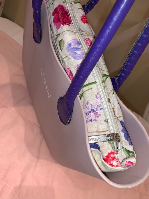 Розова дамска чанта O bag