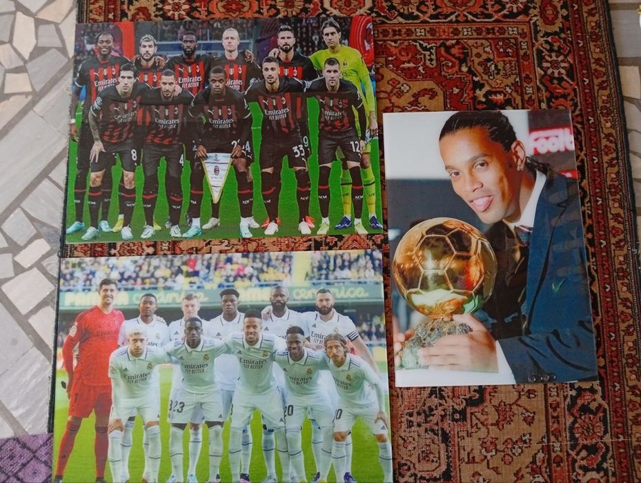 Стекло рисунка футболисты