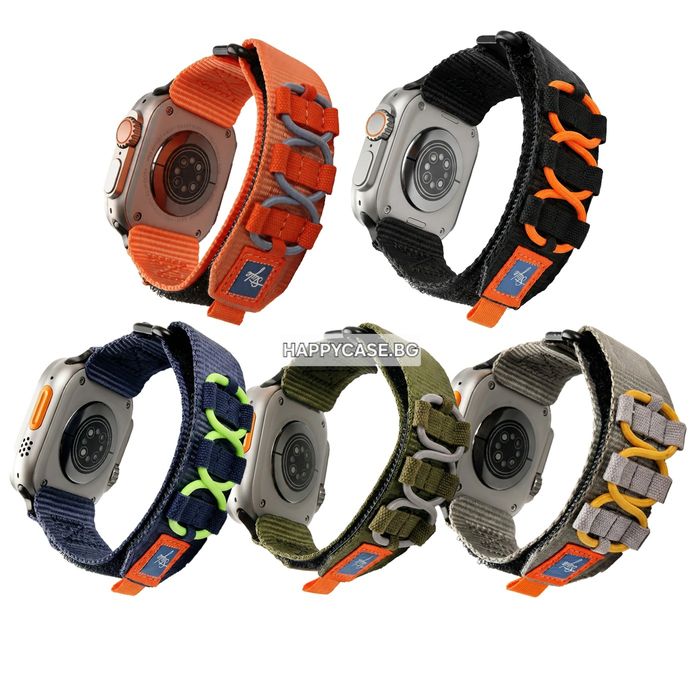 TACTICAL 2 Каишка за Huawei Watch / Garmin / Apple / Samsung / Xiaomi / Amazfit