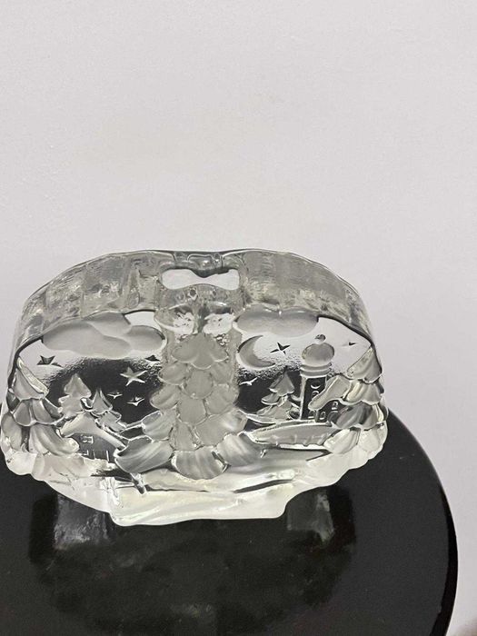 Piesa soliflora veche Germania cristal BLEYKRISTALL bibelouri bibelou