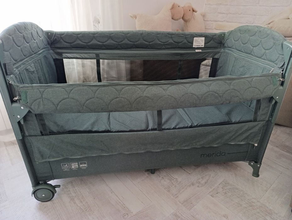 Сгъваема кошара Чиполино Мерида с падаща страна