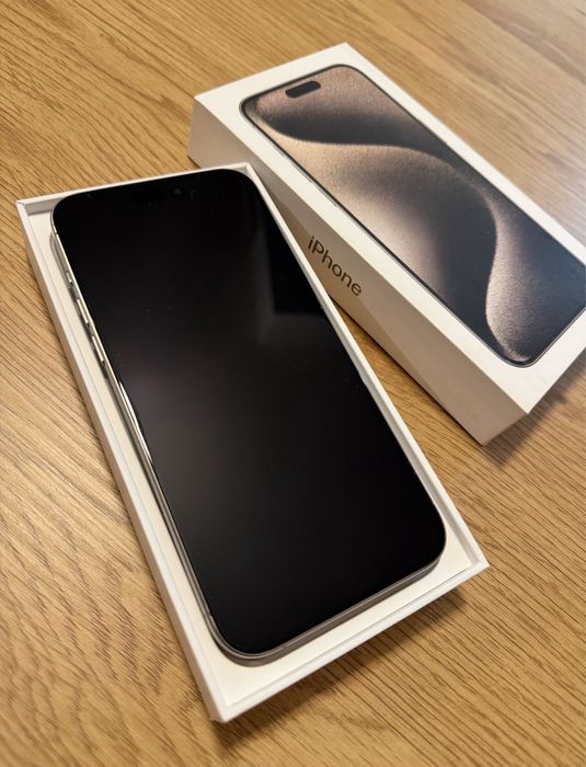 iPhone 15 PRO MAX • ca NOU • 96% Bateria •256 GB