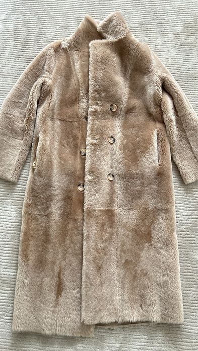 Двухстороняя дубленка