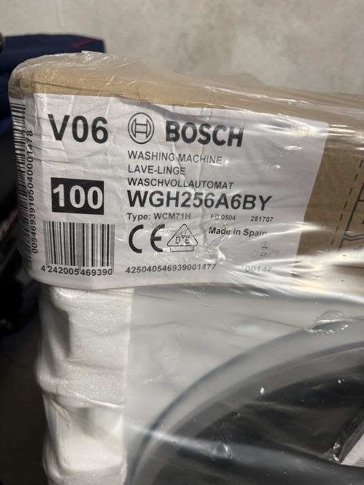 Пералня BOSCH WGH256A6BY 10kg - Нова
