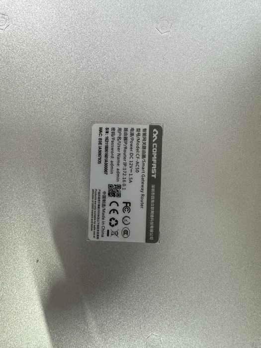 Сетевой гигабитный шлюз, агрегатор CF-AC50, Comfast сумматор интернета