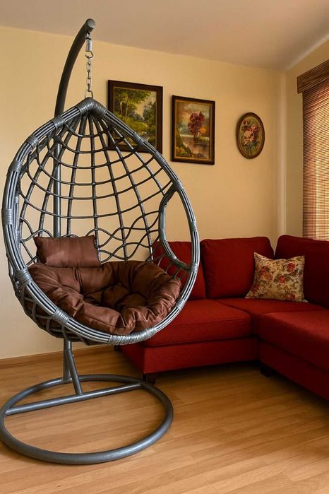 Люлка-градинска люлка -висяща, тип яйце-гнездо