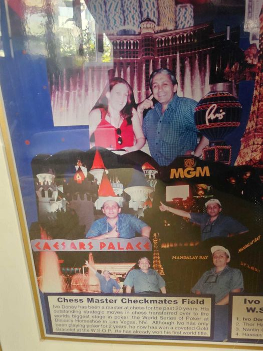 Лимитирана рамка (1/2) – WSOP 2000 Лас Вегас Иво Донев шампион, подписана