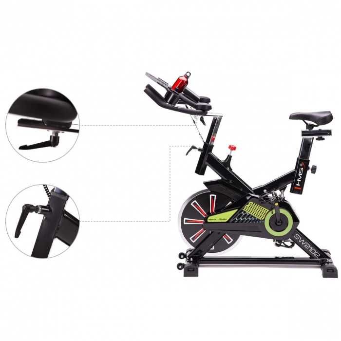 Bicicleta indoor cycling HMS SW2102 Negru