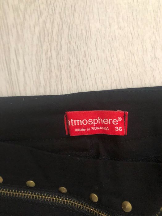 Colanți/pantaloni Atmosphere negri mărimea 36