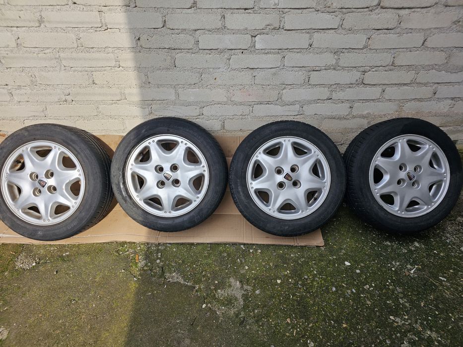 Джанти с гуми за Ровър 4х100 15 Rover