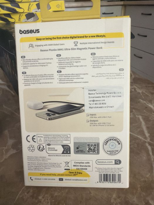 Baseus PicoGo MagSafe Power Bank 5000mAh