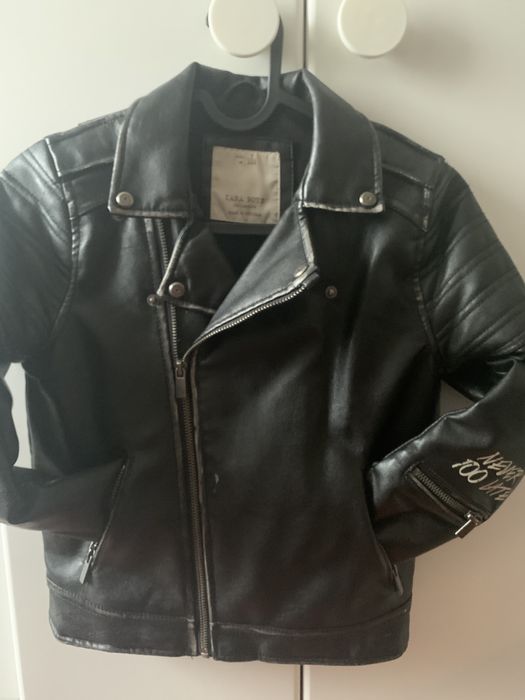 Детско кожено яке Zara 122 размер