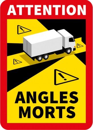!30лв.! Комплект задължителни ANGLES MORTS СТИКЕРИ