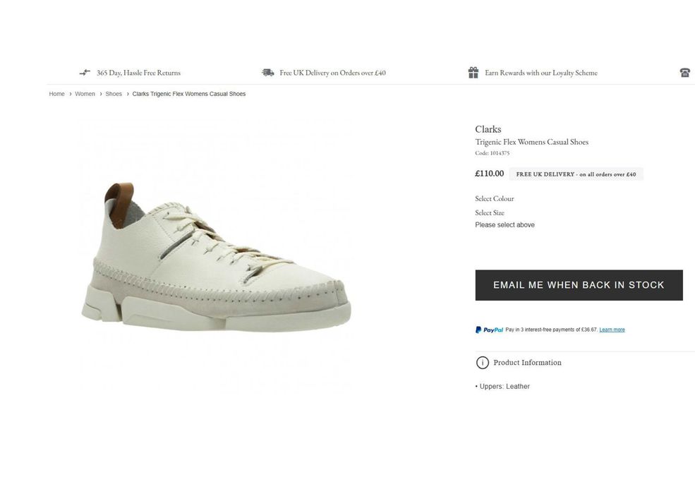 Дамски обувки CLARKS Trigenic Бежови - № 40, естествена мека кожа