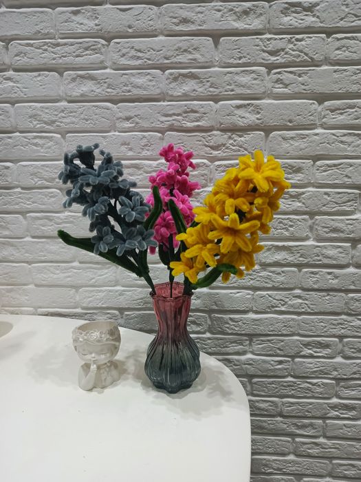 Цветы из синельной проволоки