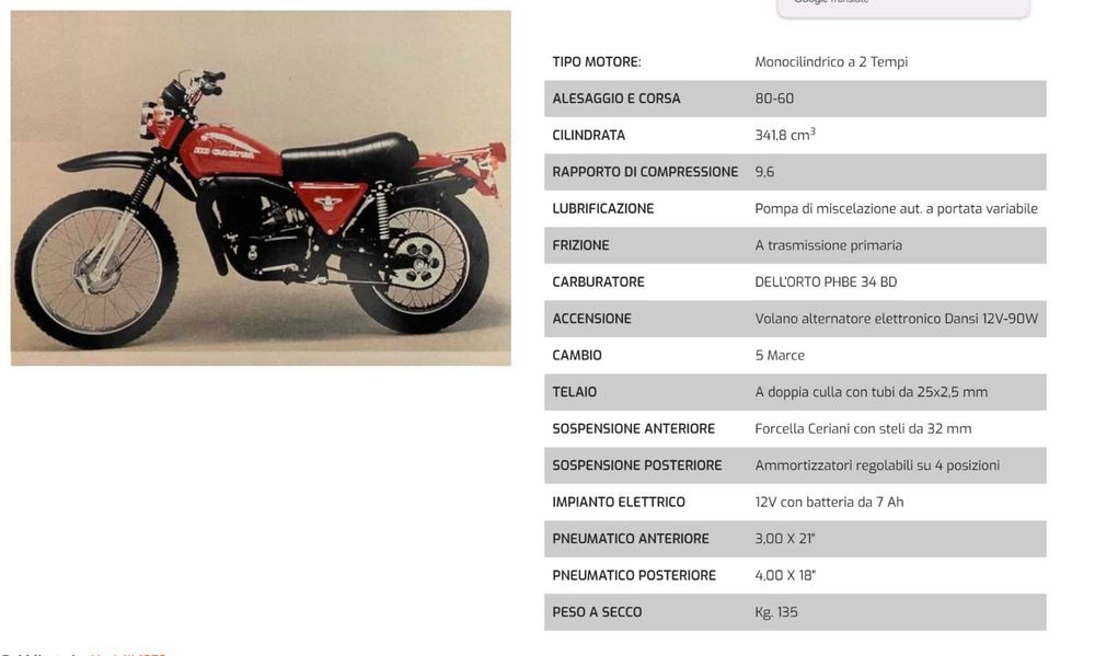 Harley Davidson Cagiva SX 350 2t - lipsă acte, cui pontou și husă șa