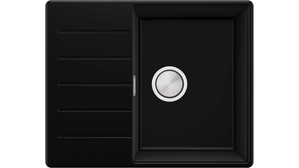 -21% Черна кухненска мивка от гранит Копенхаген 620х500 Top 45