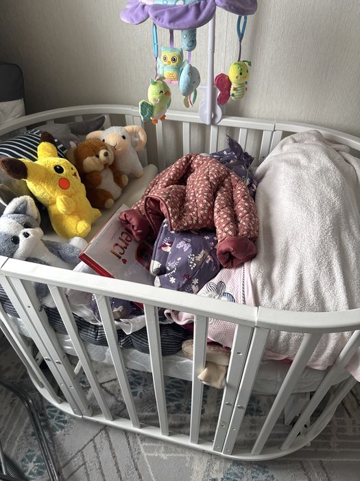 Детский манеж из эко-дерева